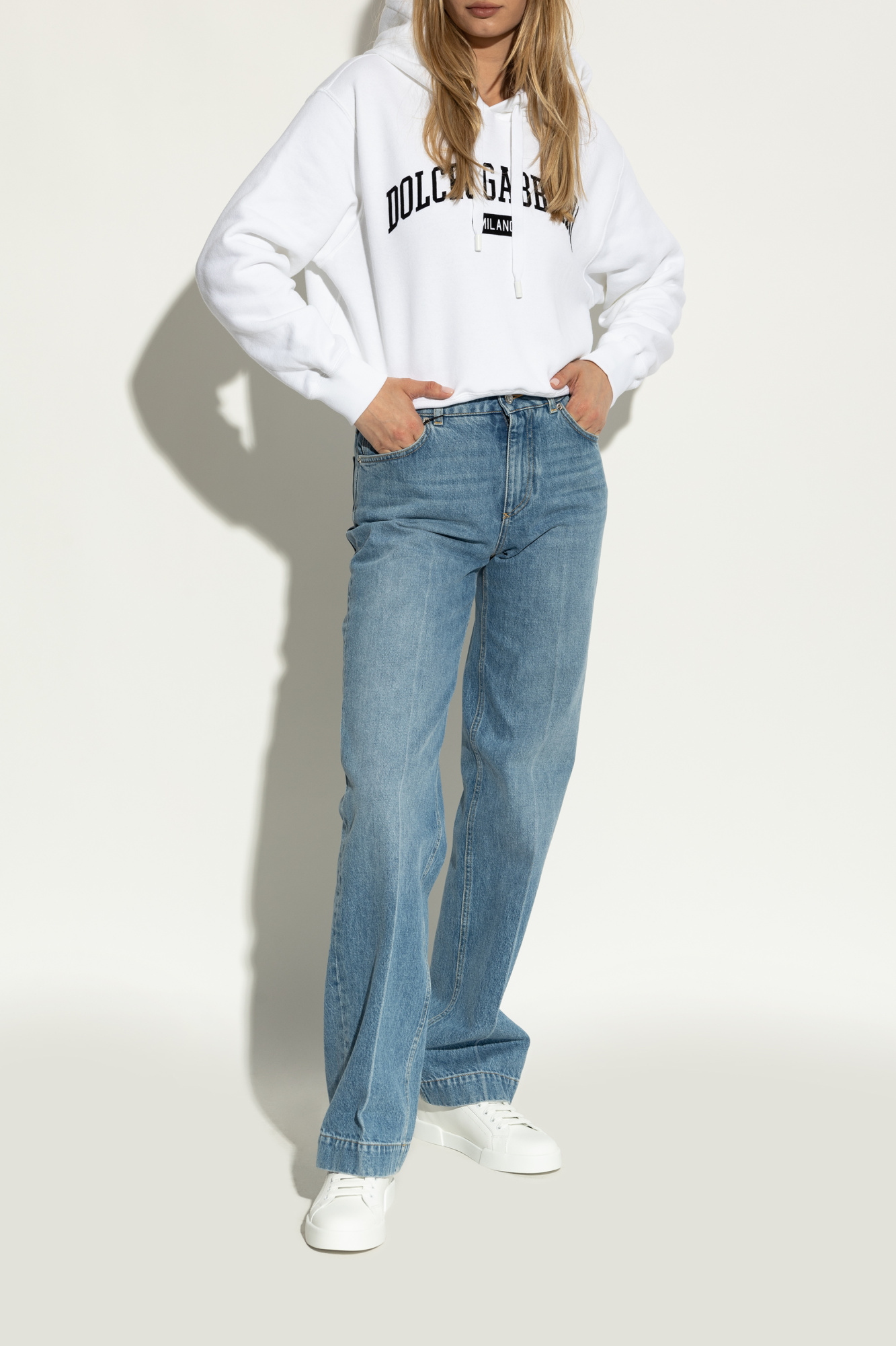 White Sports shoes with logo Dolce & Gabbana - Vitkac Canada